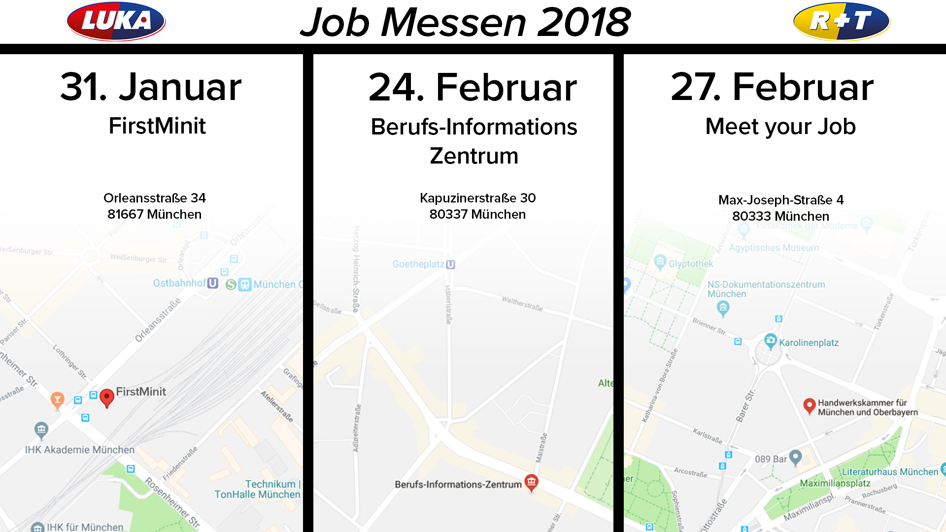 Job Messen 2018