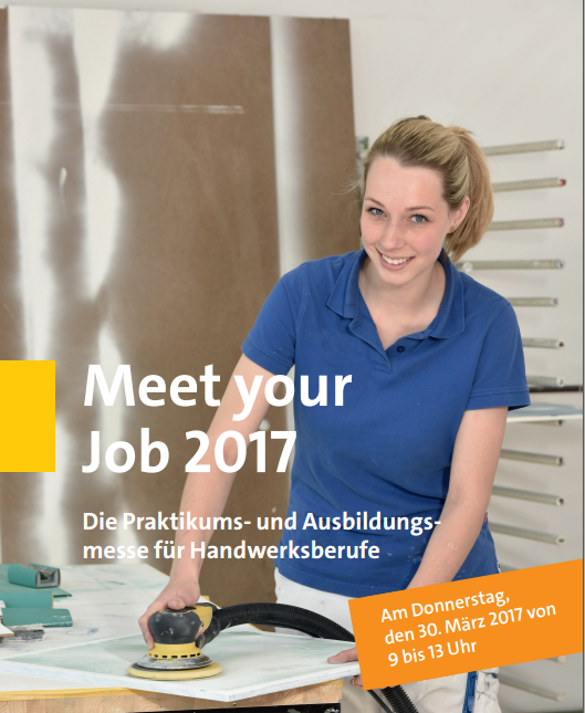 Termin vormerken: „Meet your Job 2017“